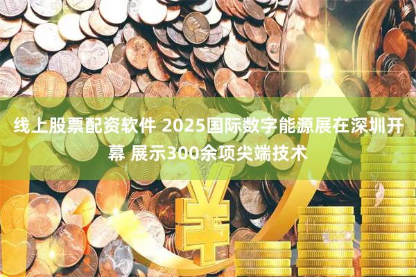 线上股票配资软件 2025国际数字能源展在深圳开幕 展示300余项尖端技术